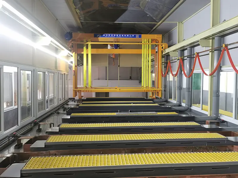 Ngoài xe tăng và tời nâng: Tự động hóa lấy quy trình làm trung tâm trong mạ điện và Anodizing